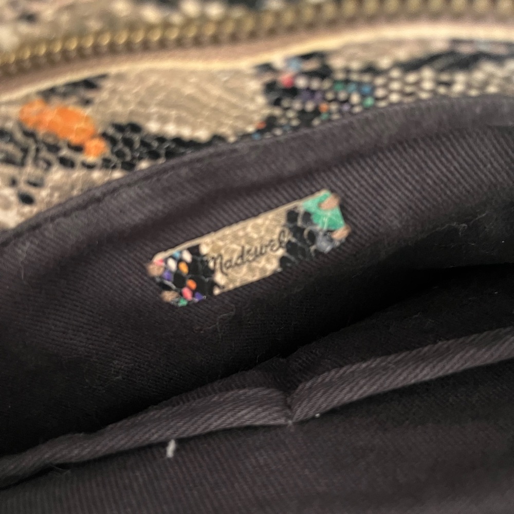 Madewell Snake Print Bag - Picture 7 of 7